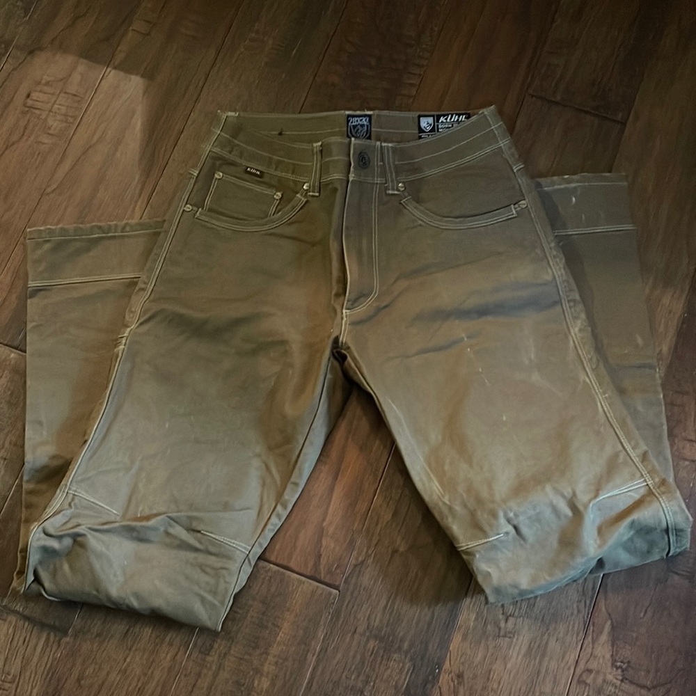 Khul Pants-28x32- fabric imperfections -NOT BLEACH- they came that way.